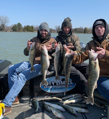 Detroit River Fishing Charters | Walleye Fishing