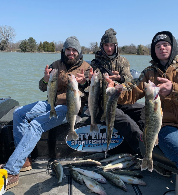 Detroit River Fishing Charters | Walleye Fishing